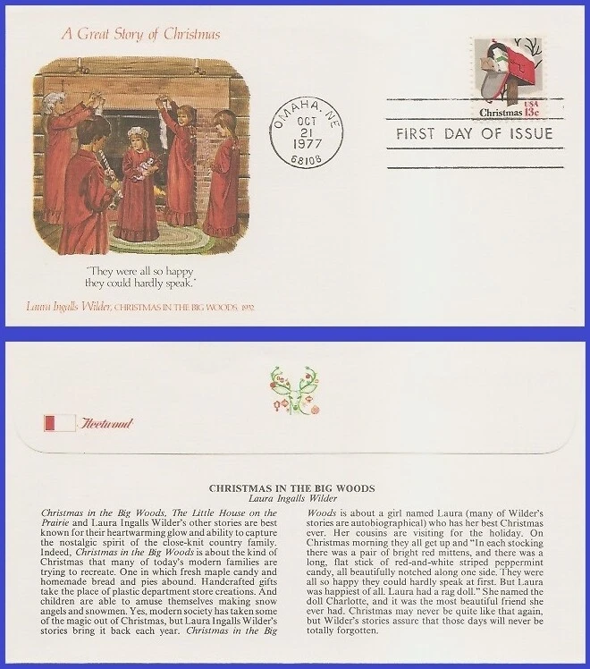 USA5 #1730 U/A FLEETWOOD 3 FDC   Christmas Rural Mail Box - Image 1 of 1