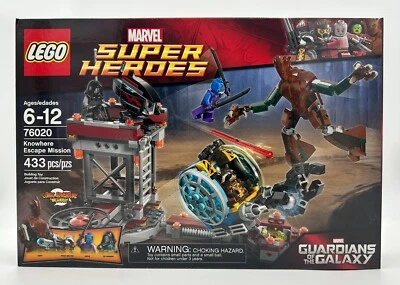 LEGO Guardiões da Galáxia 76020 Knowhere Escape Mission ** NOVO LACRADO APOSENTADO - Imagem 1 de 4