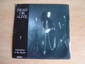 Dead Or Alive: Something In My House: 7": 1986 UK Release: Picture Sleeve - Picture 1 of 3