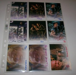 ARMY OF DARKNESS: Autograph Card Richard Grove 290/525 (Maroon Ink)