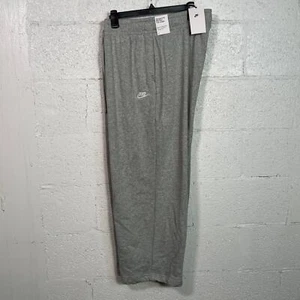 Nike Club Fleece Mid-Rise Wide-Leg Sweatpants -grey 3X - Picture 1 of 8