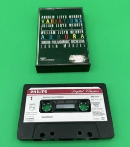 Variations • Andrew Lloyd Webber • Julian Lloyd Webber • Maazel (Cassette, 1986) - Picture 1 of 1