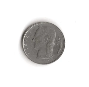 1974 Belgium - 1 Franc - 997 - Copper Nickel - 4g - Picture 1 of 2