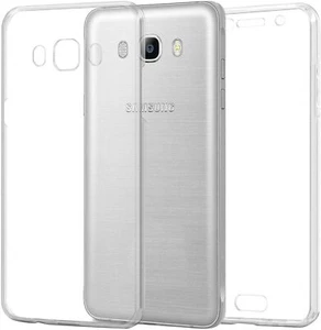 Funda doble 360º Samsung Galaxy J5 2016 Delantera y trasera Gel Transparente - Imagen 1 de 1