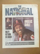 THE NATIONAL SPORTS DAILY NEWSPAPER DWIGHT GOODEN NEW YORK METS 7/30 1990