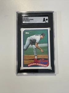1987 Topps Roger Clemens #450 SGC A Blank Back - Bild 1 von 2