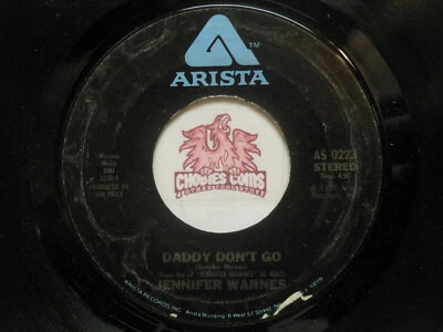 Jennifer Warnes: Right Time Of The Night / Daddy Don't Go, 45 RPM VG (JB)  Foto 1 de 2