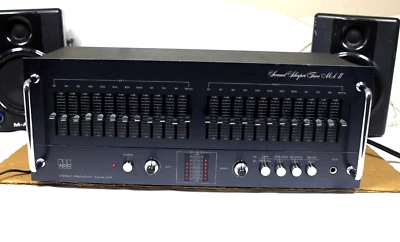 ADC SOUND SHAPER TWO MK ii  STEREO FREQUENCY GRAPHIC EQUALIZER FOR REPAIR ONLY - Image 1 of 4