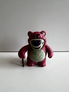 Toy Story 3 Lots O Huggin Bear W/ Cane 3 1/4" PVC Plastic Figure - Pixar Disney - Picture 1 of 6