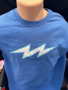 1990s+ Vintage Graphitti Designs Lightning Bolt T-Shirt Size L - Picture 1 of 2