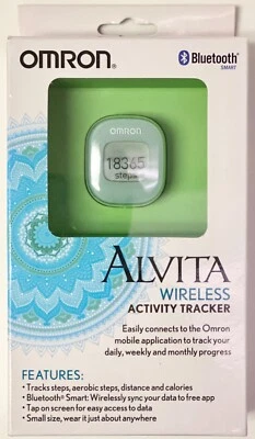 Omron ALVITA Wireless Activity Tracker HJ-327T Bluetooth - Image 1 of 2