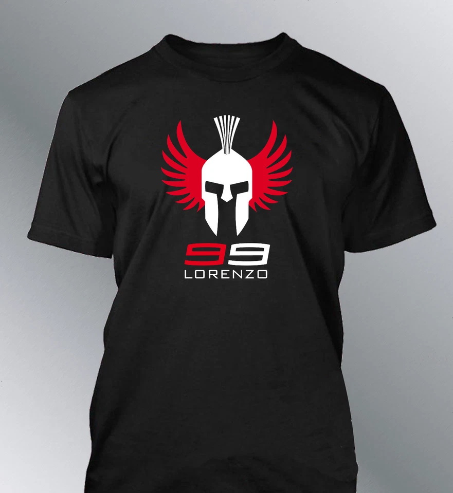 Tee shirt personnalise Lorenzo 99 S M L XL XXL homme col rond moto GP motogp c - Imagen 1 de 1