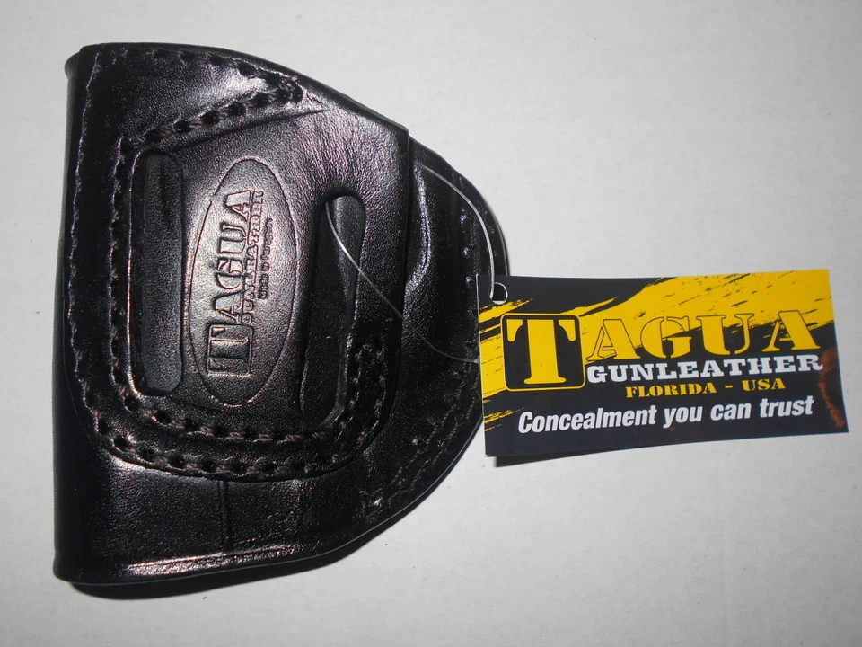 Tagua Gunleather CDH3 Series Holster for Kahr Holster Size, Black, Real Leather - Image 1 of 4