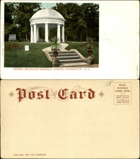 Virginia Arlington Memorial Garden Washington DC UDB c1905