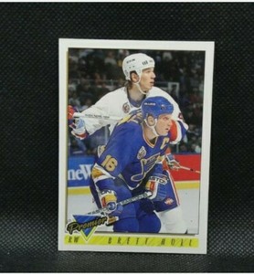 Brett Hull 1993-94 Topps Premier #425 