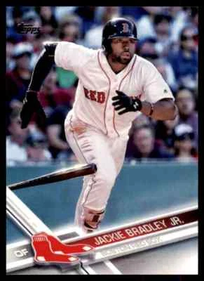 2017 Topps Series 1 Jackie Bradley Jr. #245 Boston Red Sox - Image 1 of 2