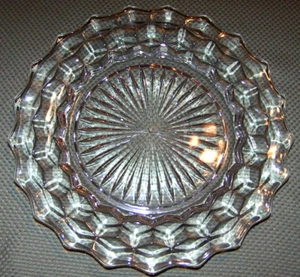 5 Gorgeous Vintage Fostoria American 9.5 Inch Dinner Plates #2 - Picture 1 of 2