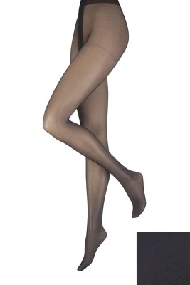 Meia-calça Charnos feminina 10 denier elegância transparente vários tons e tamanhos - pacote com 1 - Imagem 1 de 4