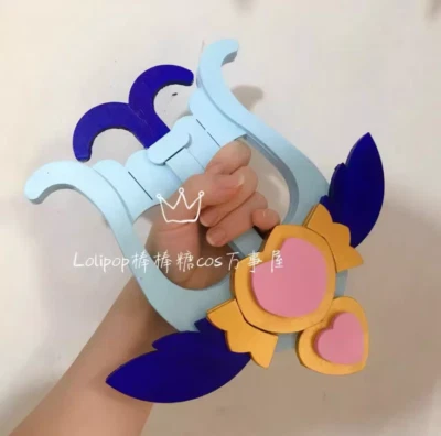 Tokyo Mew Mew Cosplay Aizawa Minto 完好弓箭道具万圣节服装道具 — 第 1/2 张图片