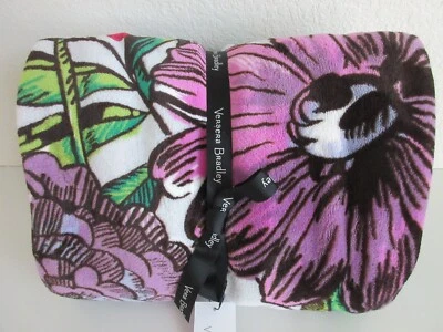 VERA BRADLEY THROW BLANKET "LAVENDER MEADOWS" (RETIRED) - Image 1 of 4
