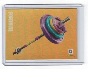 2019 Panini Fortnite Holofoil Card # 146 Uncommon Harvesting Tool Axercise - Picture 1 of 2