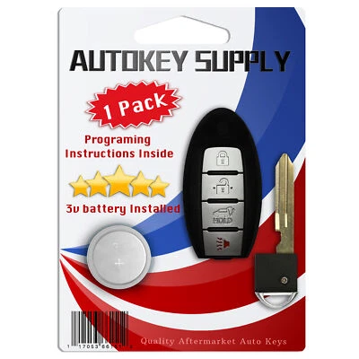 Mando a distancia Smart Prox de reemplazo para Infiniti QX60 2014 2015 2016 Foto 1 de 4