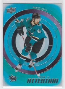 Centro de atención de cubierta superior 2022-23 Tomas Hertl San Jose Sharks #CA-20 - Imagen 1 de 2
