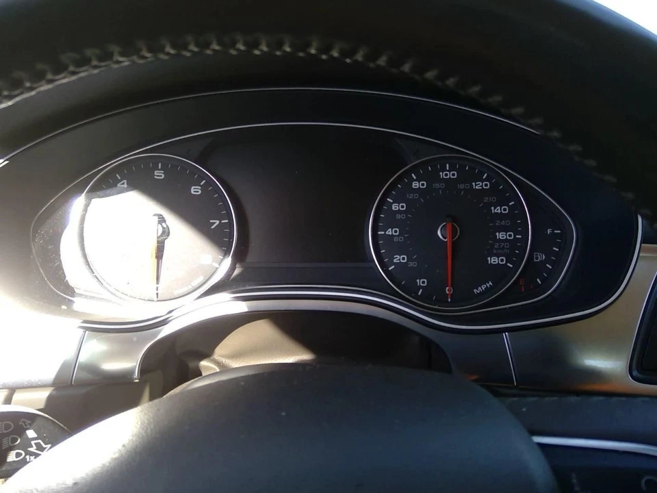 Speedometer Cluster MPH With Adaptive Cruise Opt 8T4 Fits 12-15 AUDI A6 2299441 - Image 1 of 1