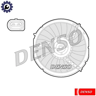 FAN ENGINE COOLING DER02003 FOR AUDI A4/S4 A6/S6 AGE/ATX/AQD/ALG/APR/AMX 2.8L A6 - Image 1 of 4