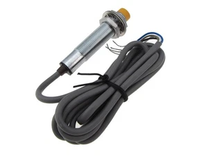 DC PNP 4 Wire NC NO Normal Close / Open Photoelectric Sensor 4mm Body M12 - Picture 1 of 1