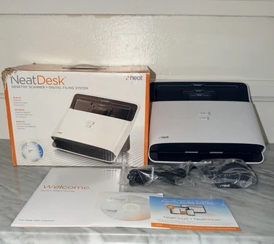 Neat Desk / Document Scanner — Receipt & Document Filing System - Image 1 of 4