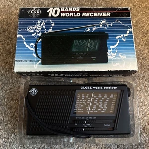 Globe 10 Bands Weltempfänger Radio G-133 Neu Open Box - Bild 1 von 5