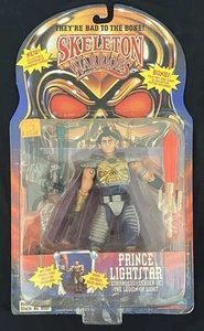 Vintage 1994 Playmates Skeleton Warriors Prince Lightstar Figur Sealed Neu MOC - Bild 1 von 3