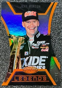 Espejo naranja Jeff Burton 2016 certificado Panini #L19 Legends/99 - Imagen 1 de 2