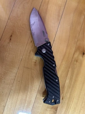 Cuchillo Plegable Cold Steel AD-10 Lite 3.5" Japonés AUS-10A Hoja de Acero Mango GFN Foto 1 de 4