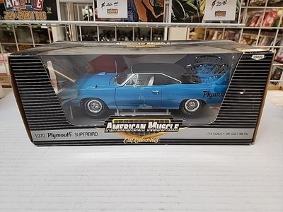 Ertl American Muscle 1:18 1970 Plymouth Superbird 1 Of 2502 Blue - Image 1 of 4