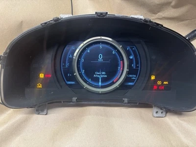 Velocímetro Cluster 128 k millas MPH con navegación Lexus IS200T 2016 OEM Foto 1 de 4