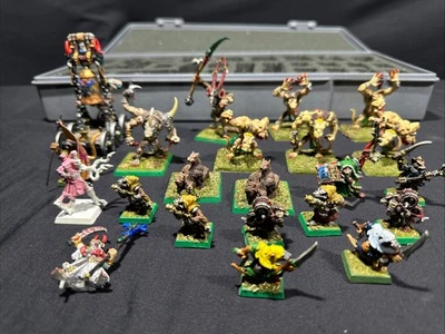Lote de 22 figuras de metal Warhammer Skaven Army Foto 1 de 4