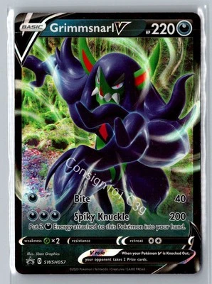 SWSH: Sword & Shield Promo Cards #SWSH057 Grimmsnarl V - Image 1 of 2