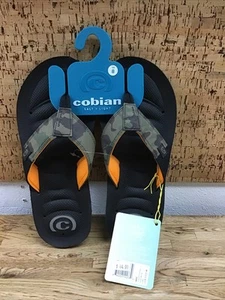Cobian Men’s Flip Flops Hobgood Draino Camo Size 8 New KK-6 - Picture 1 of 3