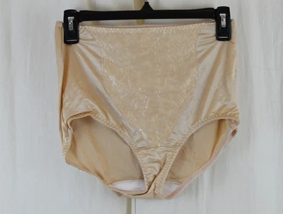 2 PACK Bali Women’s Double Support Light Control Brief Lace Fajas Taupe Size XL - Image 1 of 3