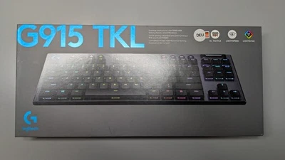 Teclado GAMING Logitech G915 TKL NUEVO (Sin abrir) - Imagen 1 de 2
