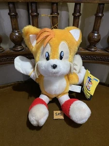 Tails Sonic The Hedgehog SEGA 1994 Japan 7” Carnival Plush x - Picture 1 of 9