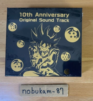 DRAGON BALL Z DOKKAN BATTLE 10th Anniversary Original Sound Track 8 CD Japan - Image 1 of 4