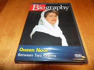 BIOGRAPHY QUEEN NOOR A&E Queen Jordan Jordanian Royal Middle East DVD SEALED - Imagen 1 de 2