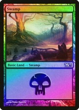 Swamp (239) FOIL Magic 2013 / M13 PLD Basic Land MAGIC MTG CARD ABUGames