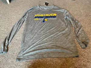 Indiana Pacers Long Sleeve Tee Shirt! New With Tags! Large! TX3! - Picture 1 of 9