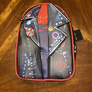Her Universe Spider-Man: Across The Spider-Verse Spider-Punk Mini Backpack - Picture 1 of 8