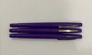 PaperMate 29015 Flair Felt Tip Pens, Medium Point Purple, 3 EACH