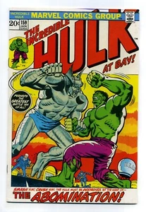 INCREDIBLE HULK #159 ~ 1973 Marvel Comic Lot ~ BEAUTIFUL VF/NM 9.0 GEM - Picture 1 of 2